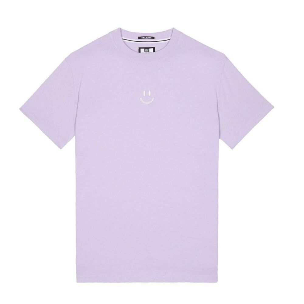Weekend Offender Mens Smile T-Shirt / Purple